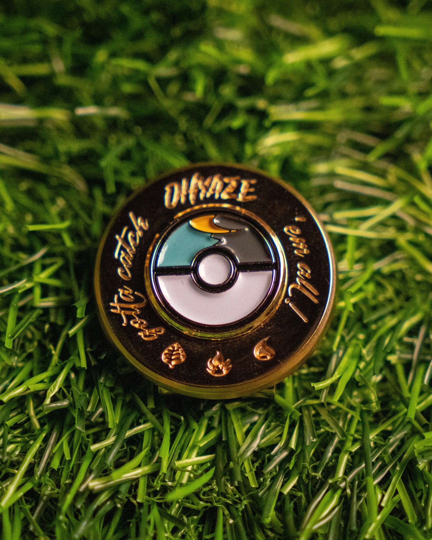 Capsule Hat Clips (GOLD)