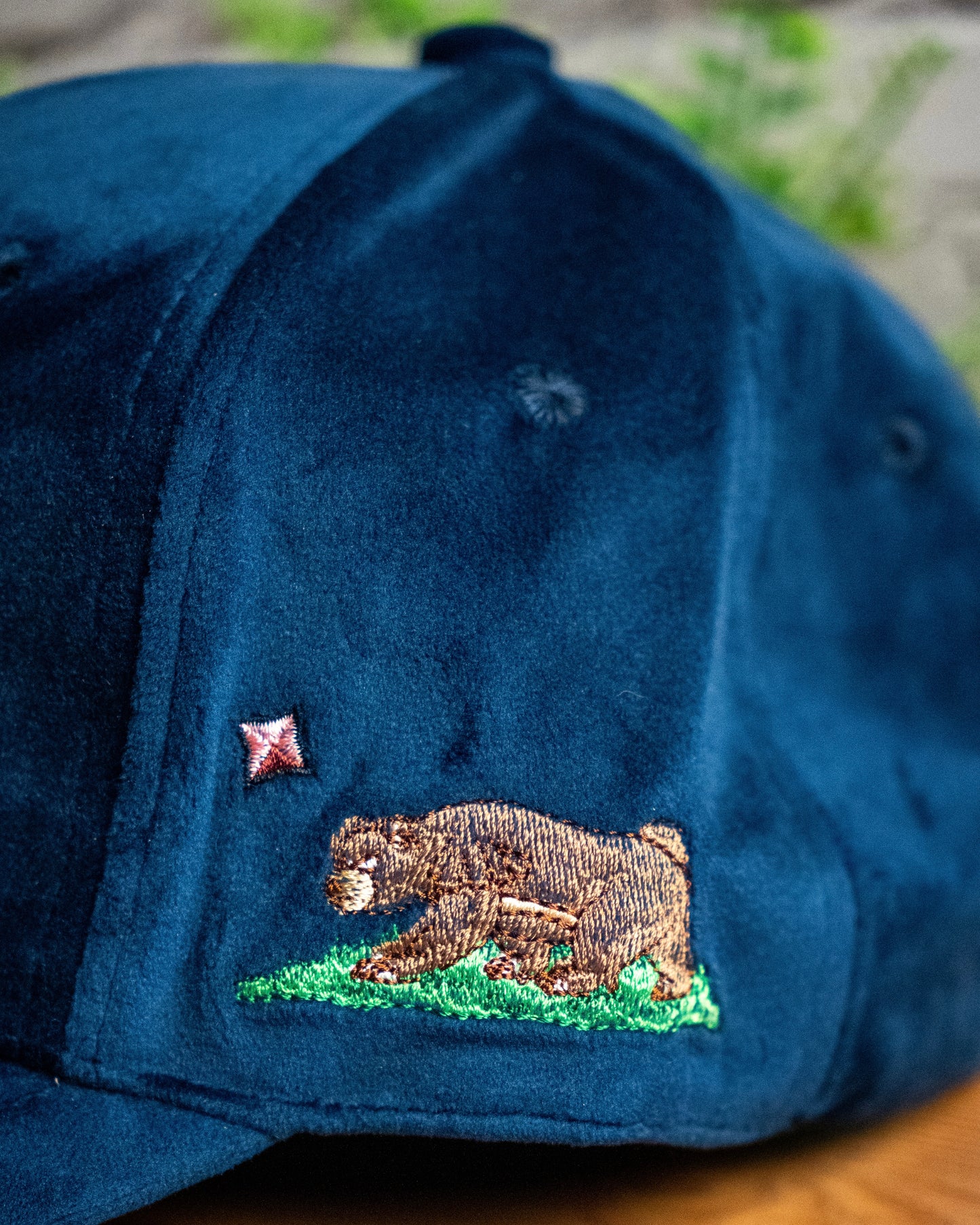 Tropical Palm Tree Premium Hat (BLUE)